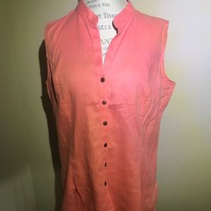 Sale Fifth Ave Linen Blouse (GUC)